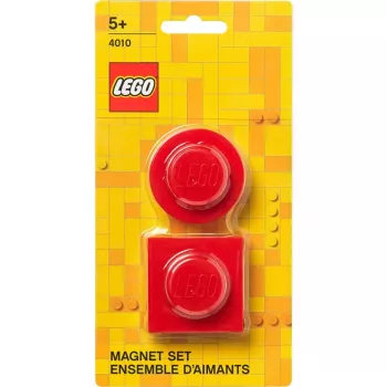 Set calamite di Room Copenhagen, modello 40101730 (rosso) – calamite decorative in stile LEGO