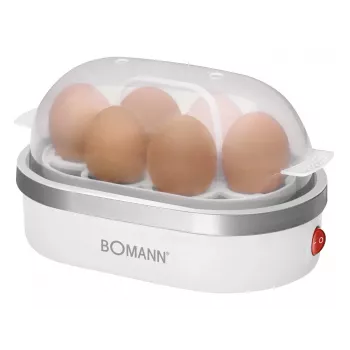Cuociuova Bomann EK 5022 CB 6 uova 400 W argento trasparente bianco