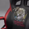 Sedia da ufficio Subsonic SA5642-IM1 seduta imbottita schienale imbottito nero rosso