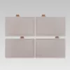 Maestro MR-1412-BEIGE set di coltelli con ceppo + set di taglieri beige