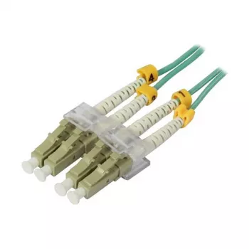 Cavo patch fibra ottica 2 fibre 5m LC-LC - 50/125um - OM3 - AD=2mm - Synergy 21