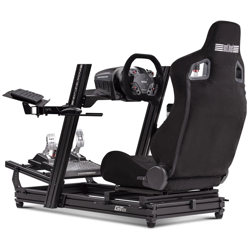 Supporto per tastiera e mouse Next Level Racing NLR-E019 Elite Black Edition – supporto regolabile sottotavolo per tastiera e mouse