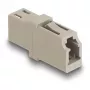 Adattatore in fibra ottica DeLOCK LC simplex femmina su LC simplex femmina OM1/OM2 beige