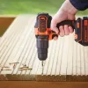 Black & Decker BDCHD18KB-QW Trapano senza chiave nero, arancione