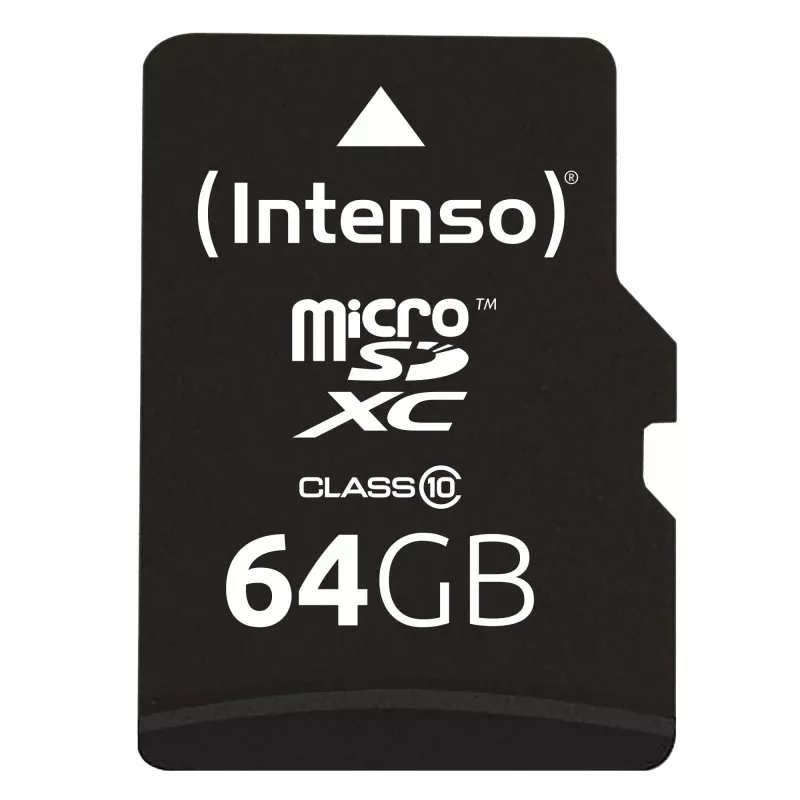Scheda MicroSD Intenso 64GB MicroSDXC Class 10