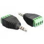 Adattatore per cavo DeLOCK 65453 3,5 mm 4 pin nero verde