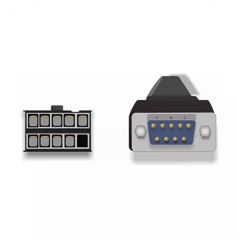 Cavo seriale DeLOCK 89900 grigio 0,25 m RS-232 DB9 9-Pin COM