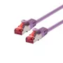 Cavo di rete LOGON FTP Cat6 10 m, RJ-45 su RJ-45, 1000 Mbit/s, viola