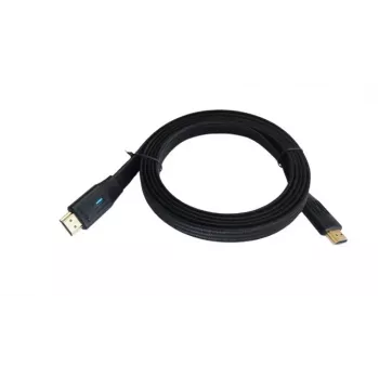 Cavo HDMI v 2.1 piatto nero 3 m