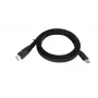 Cavo HDMI v 2.1 piatto nero 3 m