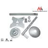 Maclean MC-504A S Supporto da soffitto regolabile 23-42 30kg