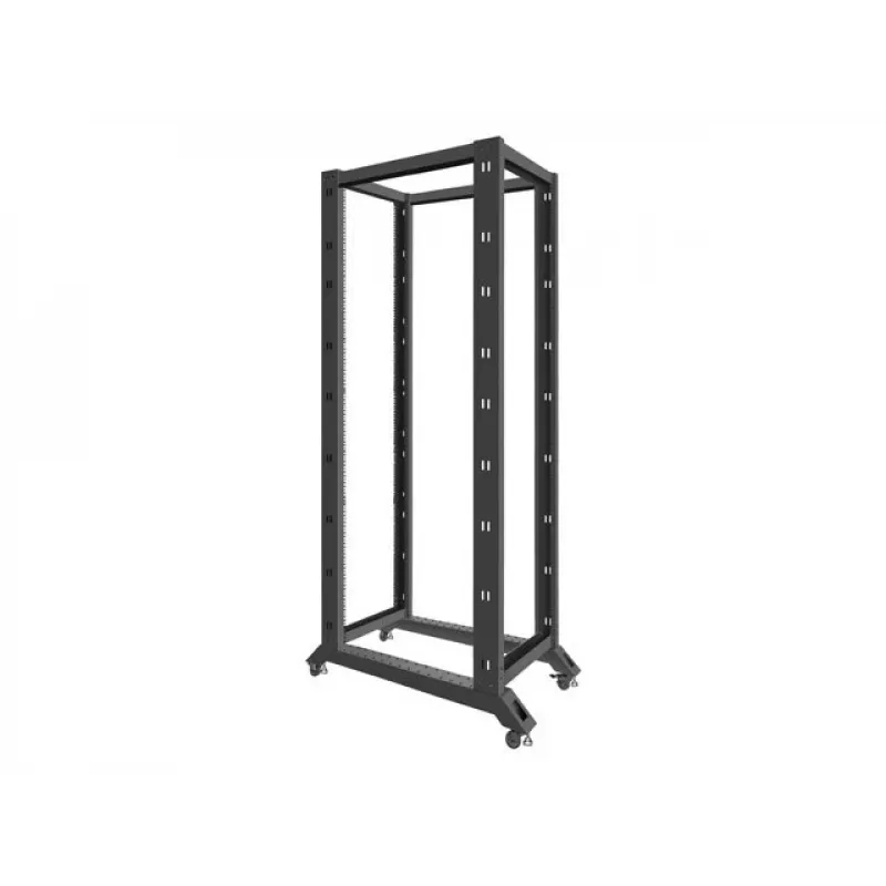 Armadio rack Lanberg OR01-6042-B 42U rack a pavimento nero