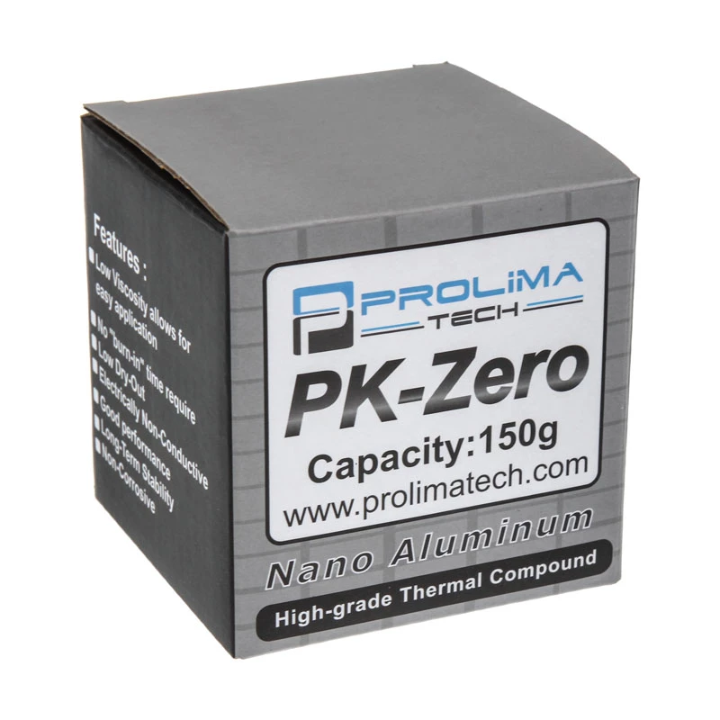 Pasta termica PROLIMATECH PK-Zero 8 W/m·K — 150 g pasta termica