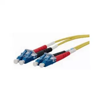 METZ CONNECT 151P1JOJO10E. Lunghezza cavo: 1 m, Tipo di fibra ottica: OS2, Connessione 1: 2x LC, Connessione 2: 2x LC, Diametro foro: 9 µm, Connettore