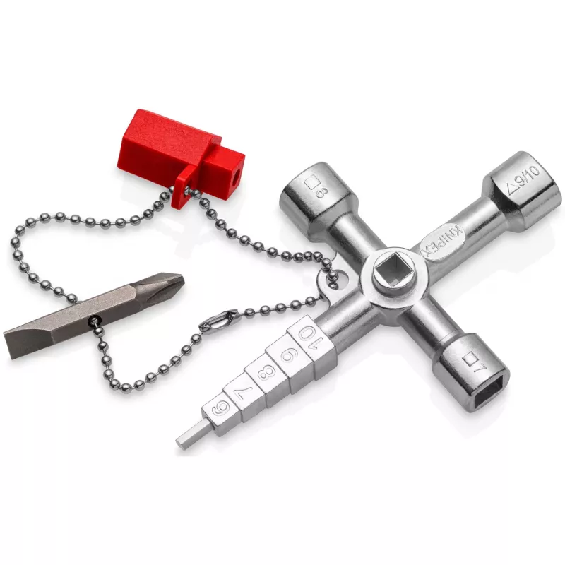 Knipex 00 11 04 chiave universale per quadri elettrici