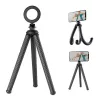 Treppiede flessibile per smartphone Telesin P3-FM-02, nero, gambe flessibili, supporto compatto per telefono