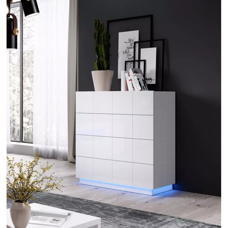 Cassettiera Cama Lighting REJA 4S blu