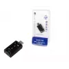 Scheda audio USB esterna LOGILINK UA0078, 7.1 canali, interfaccia USB, compatta 124×194×34 mm, 80 g