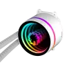 Gamemax | Dissipatore a liquido per CPU | ICEBURG 120 | bianco