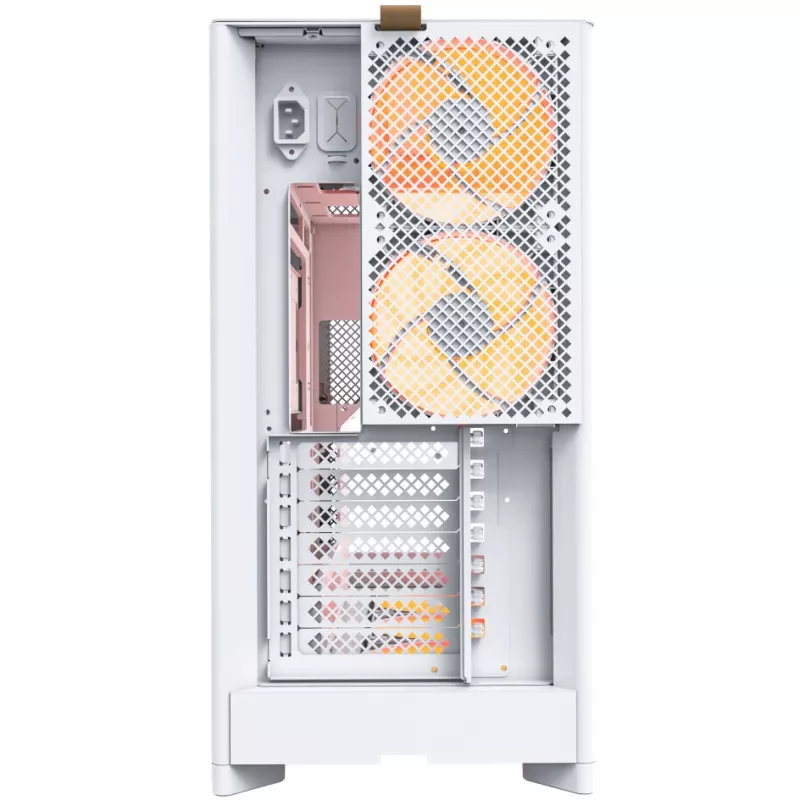 Case PC Montech HS02 PRO Midi Tower Bianco