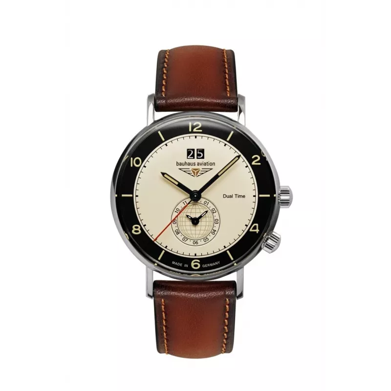 Orologio bauhaus Aviation Vintage Pilot 41 mm