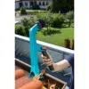 Puliscigronde combisystem 3651-20, scopa turchese/nero, senza manico