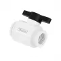 Valvola a sfera Barrow TLQFS-V1 10 mm G1/4, bianco/nero