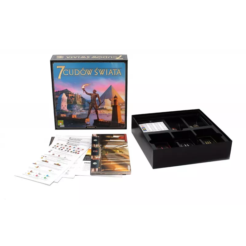 Gioco da tavolo 7 WONDERS OF THE WORLD (VERSIONE POLACCA)