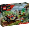 Set da costruzione LEGO Jurassic World 76972 Raptor Off-Road Escape, 285 pezzi, 2 minifigure, età 6+