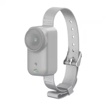 Cinturino in silicone / collare per animali Puluz per DJI Osmo Nano (grigio)