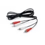 Cavo audio Equip 147094 2,5 m 2 x RCA nero