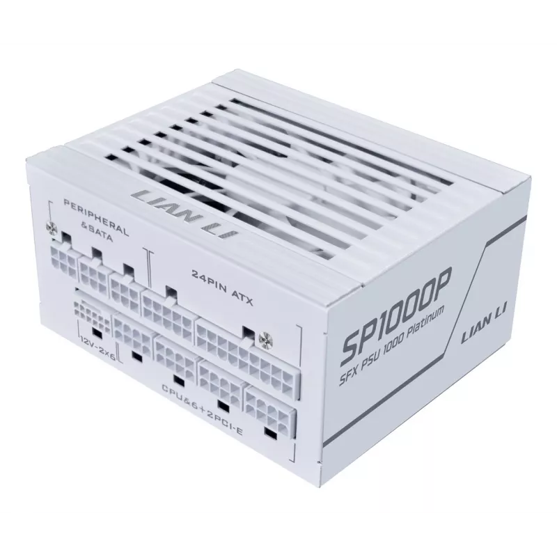 Alimentatore Lian Li SP Series Platinum SFX completamente modulare PCIe 5.1 ATX 3.1 1000W (G9P.SP1000P.W000.EU)