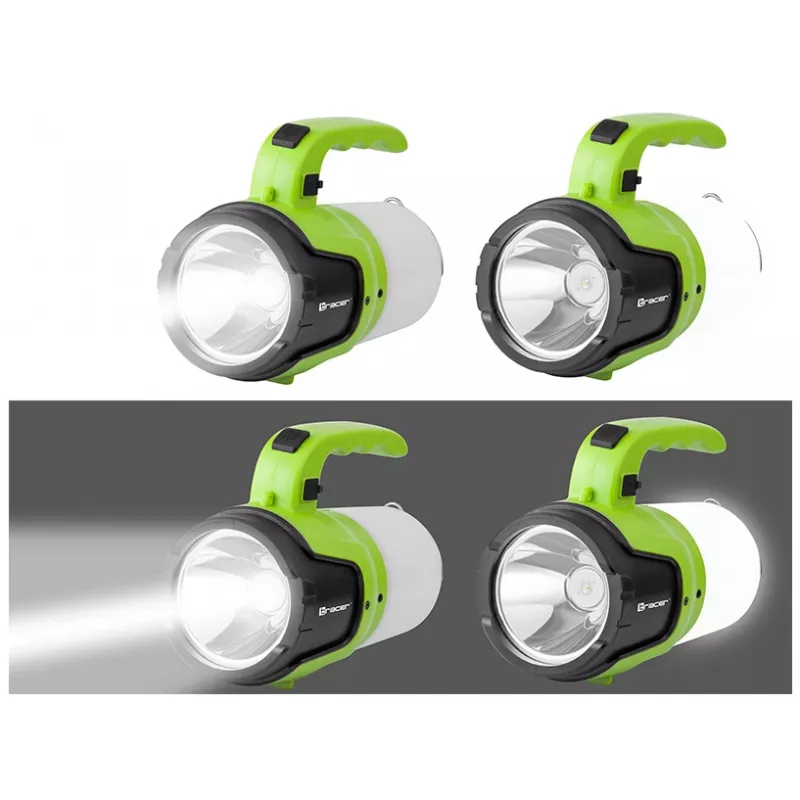 Torcia TRACER TRAOSW46895 con batteria ricaricabile 1200mAh, faretto portatile