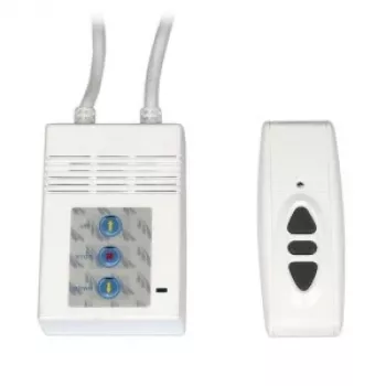 Schermo elettrico 100 16:9 120 265x150 bianco opaco con telecomando