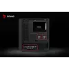 Savio Noctis Glass RGB Cube case per PC, ATX/Micro-ATX/Mini-ITX, frontale in vetro temperato, ventole RGB, nero