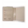 Cartella SMLT, archivio, A4 2 cm, 400 g, con 2 elastici, con stampa, marrone, cartone