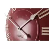 NeXtime orologio 3083ro London Roman, Ø34.5 cm, orologio da parete, rosso/bianco