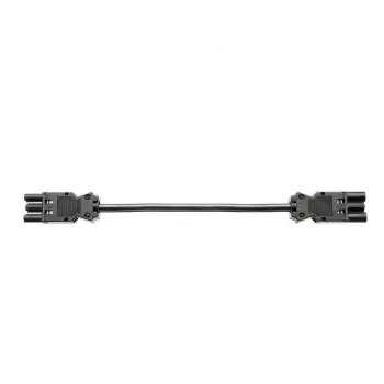 Bachmann - cavo di alimentazione - Wieland GST18/3 (M) - Wieland GST18/3 (F) - 2,0m - nero (375038)