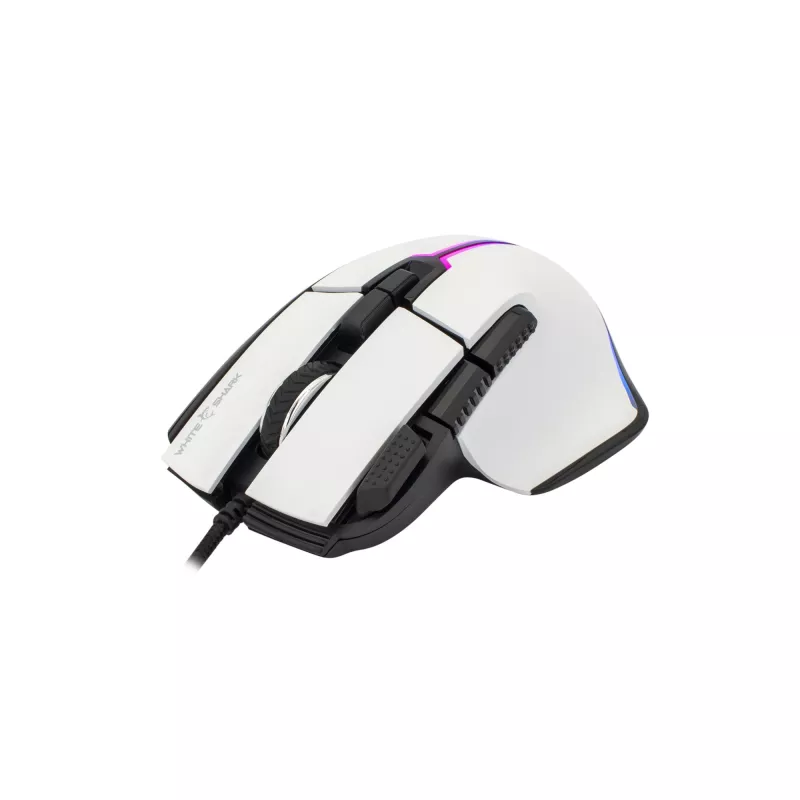 Mouse White Shark GM-9006 MARROK bianco RGB / 12.000 dpi