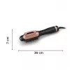 Spazzola ad aria calda ROWENTA CF9840F0 — tecnologia Warm, 220–240 V, nero/rame, funzione ioni