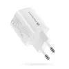Caricabatterie da parete everActive SC-450Q 45W 1×USB-C 1×USB-A bianco
