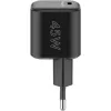 Caricabatterie Goobay 65331 caricabatterie rapido AC per interni nero USB Type-C