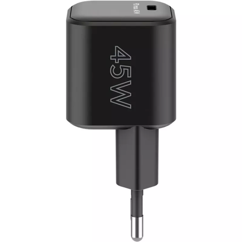 Caricabatterie Goobay 65331 caricabatterie rapido AC per interni nero USB Type-C