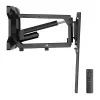 Supporto a parete MACLEAN MC-891 per TV VESA 600x400, inclinabile, regolabile in altezza, carico max 35 kg