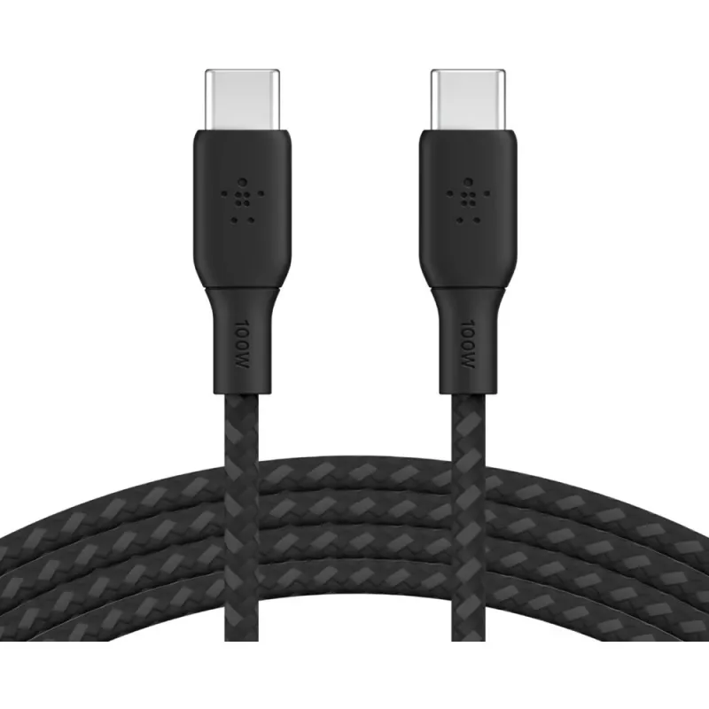 Cavo USB Belkin CAB014bt3MBK 3 m USB-C nero USB 2.0