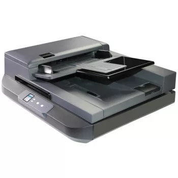 Scanner piano e ADF Avision AD5800 — 1200 x 1200 DPI, A4, ADF da 100 fogli, duplex, LCD, bianco