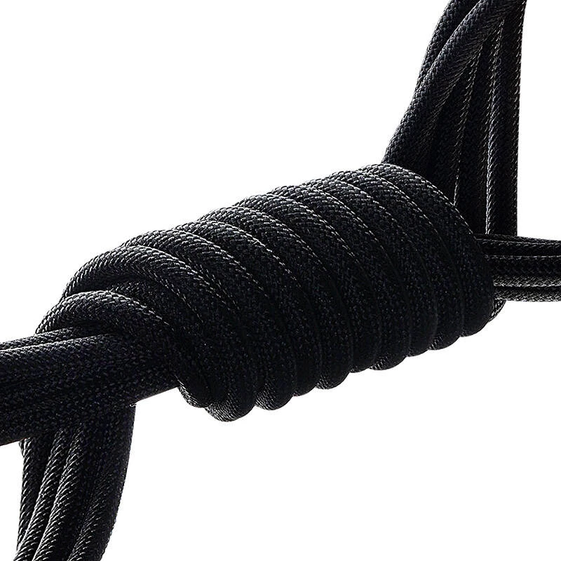 Cavo di ricarica USB-C a USB-C Baseus Tungsten Gold 100W 1 m, nero, nylon