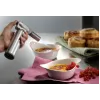 GEFU FUEGO Creme Brulee cannello da cucina G-35400, nero/acciaio inox