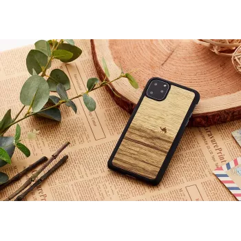 Custodia per smartphone man and wood per iPhone 11 Pro — terra nero