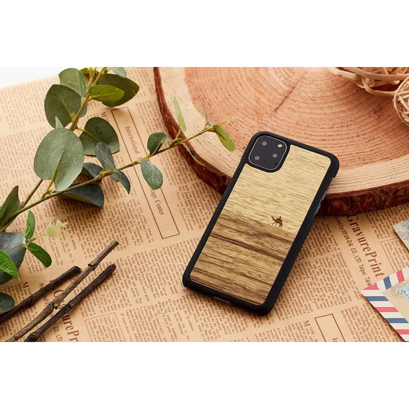 Custodia per smartphone man and wood per iPhone 11 Pro — terra nero